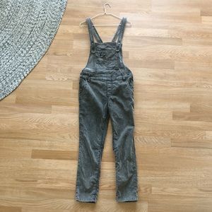 Free People Grey Overalls